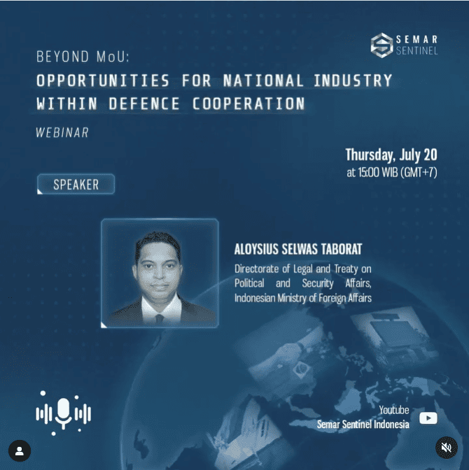 More than (Memorandum of Understanding) : Opportunities for National Industry within Defence Cooperation