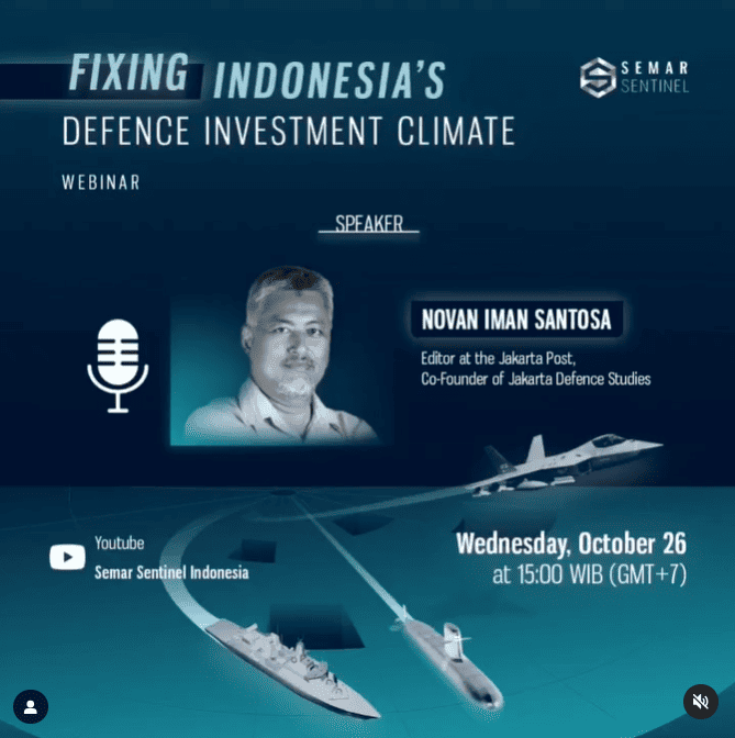 Fixing Indonesia’s Defence Investment Climate