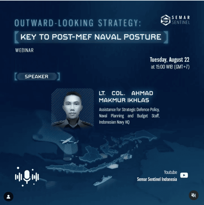 Outward-Looking Strategy: Key to Post-MEF Naval Posture