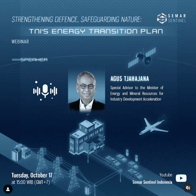Strengthening Defence, Safeguarding Nature: TNI’s Energy Transition Plan