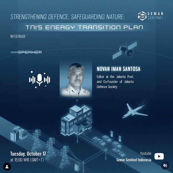 Strengthening Defence, Safeguarding Nature: TNI’s Energy Transition Plan