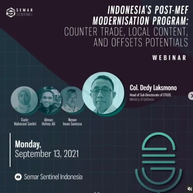 Indonesia’s Post-MEF Modernisation Program: Counter Trade, Local Content, and Offsets Potentials