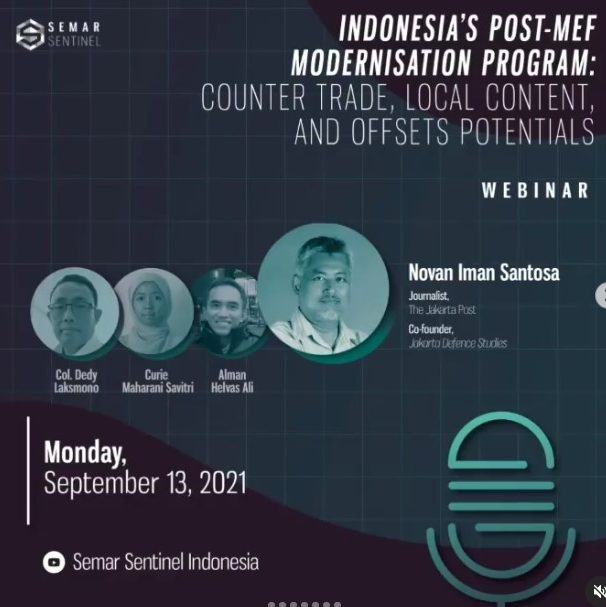 Indonesia’s Post-MEF Modernisation Program: Counter Trade, Local Content, and Offsets Potentials