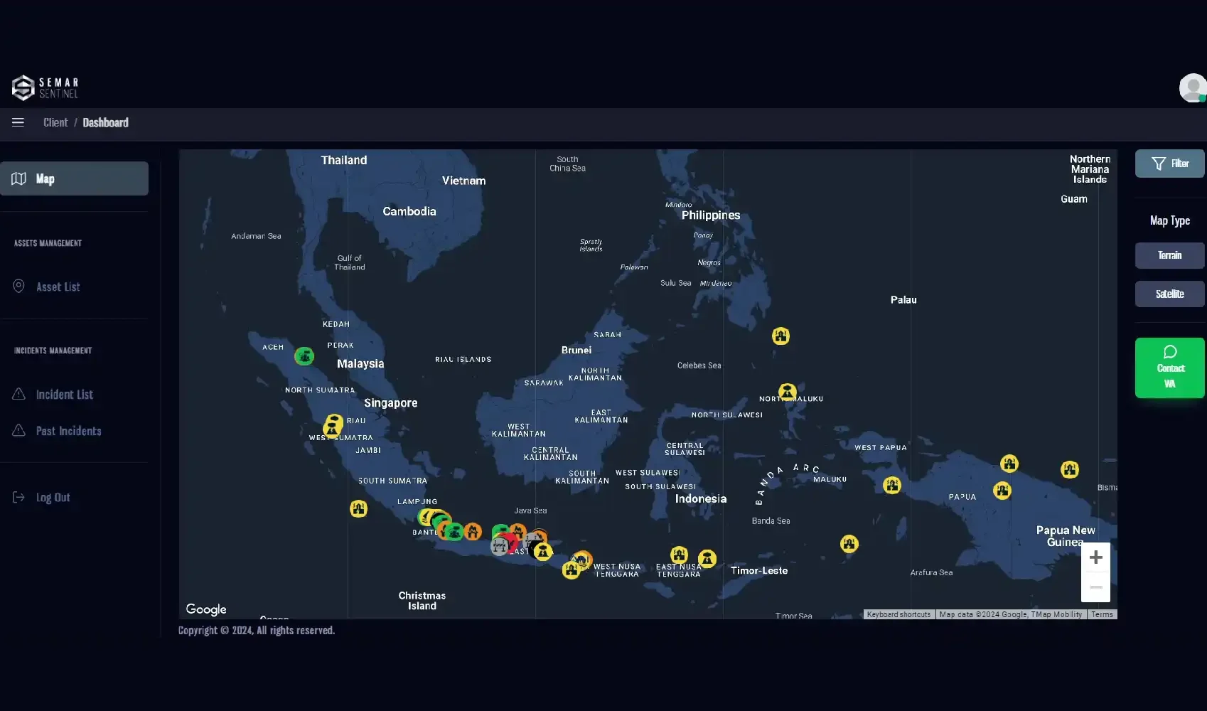 INTERACTIVE MAP INTERFACE