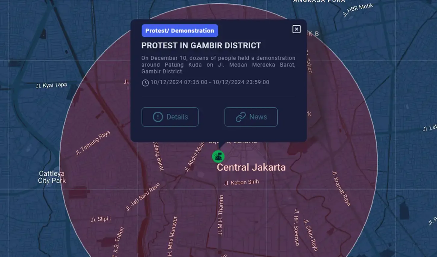 REAL-TIME INCIDENT TRACKING