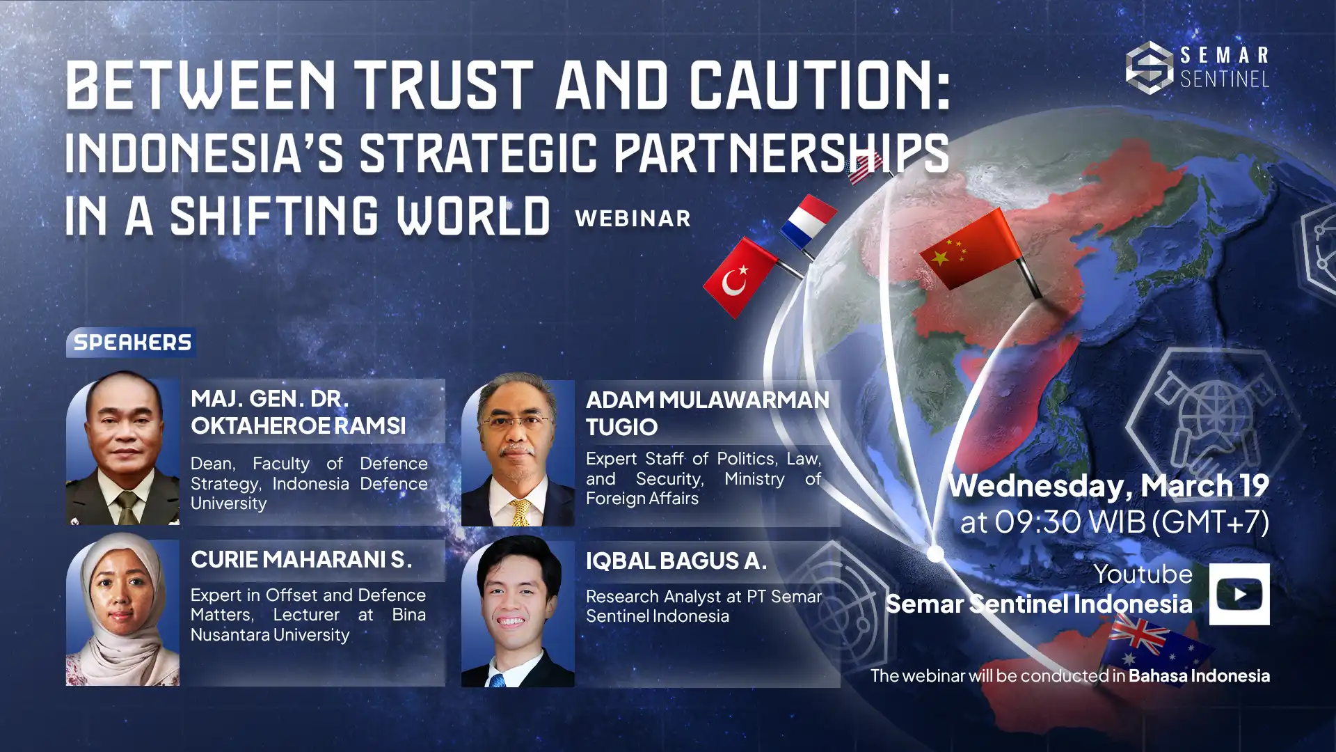 Between Trust and Caution: Indonesia’s Strategic Partnerships in a Shifting World