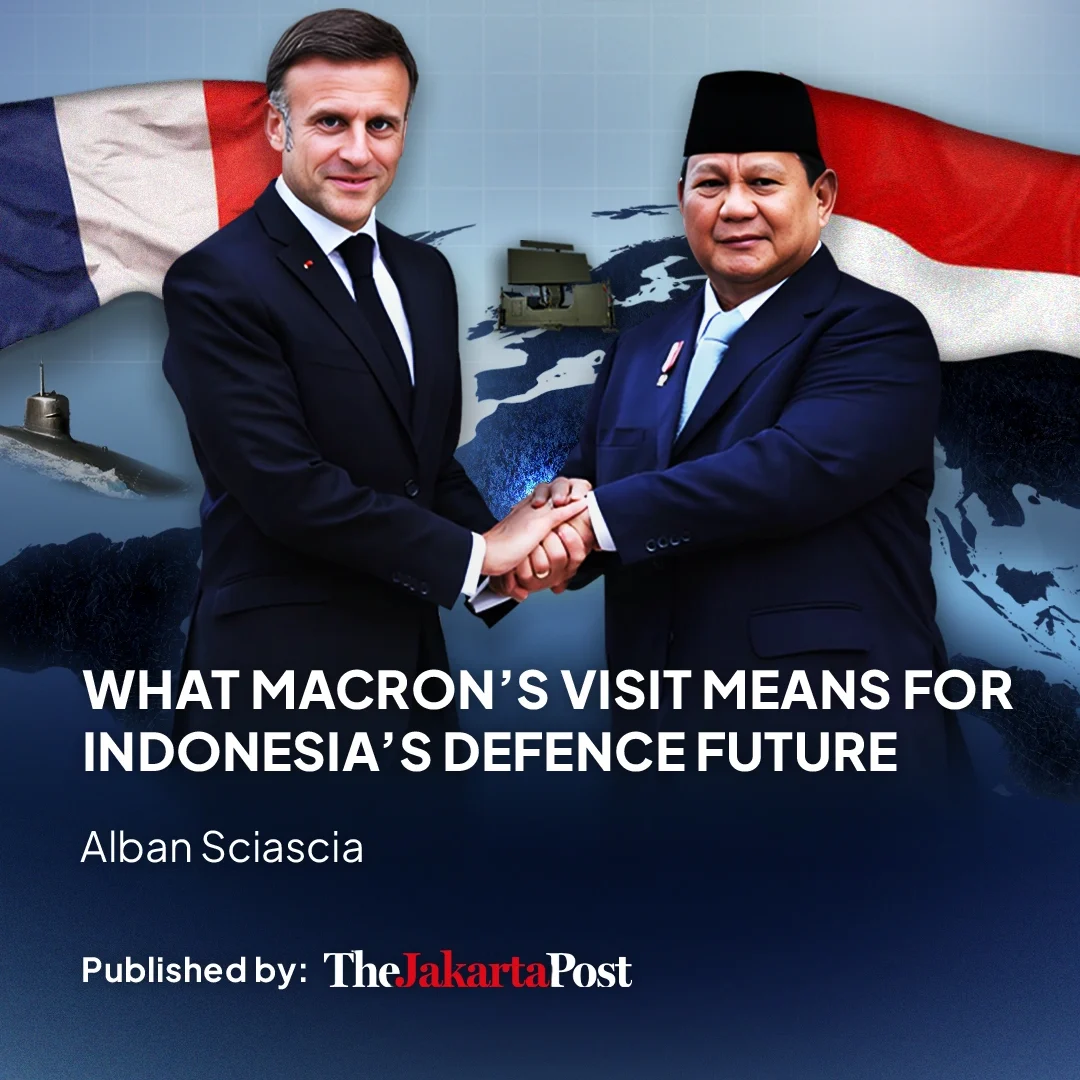 What Macron’s Visit Means for Indonesia’s Defence Future